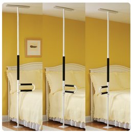 Sammons Preston Transfer Pole, Standing Pole Mobility Assistant for Elderly, Disability, Injured or postoperative Patients, Floor to Ceiling Grab Bar for Sitting and Standing, Daily Living Aid