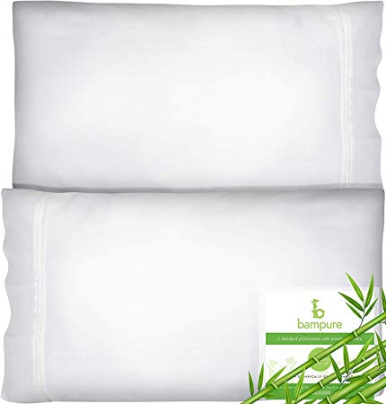 Bamboo Pillow Cases King Size Pillow Cases Set of 2 20x40-100% Organic Bamboo White King Pillow Cases Set of 2 King Pillow Case King Size Pillow Case King Pillow Cases King Pillowcase