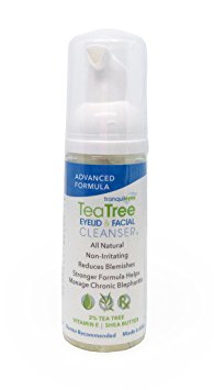 Advanced Formula Tea Tree Eyelid and Facial Cleanser (50ml)