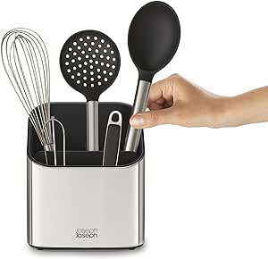 Joseph Joseph Utensil Pot, Stainless Steel, Steel, One Size