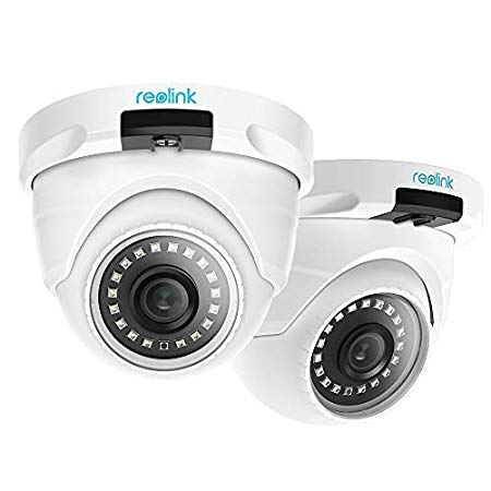 Reolink RLC-420-5MP (2 Pack) PoE Camera Outdoor Video Surveillance Home Security Night Vision Motion Detection w/SD Card Slot