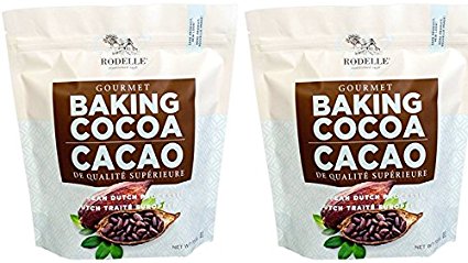 Rodelle Gourmet Baking Cocoa, 1.54 Pound, Pack of 2