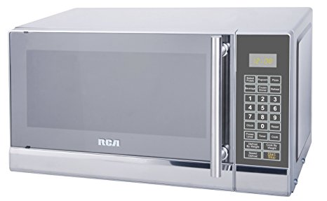 RCA 0.7 Cubic Foot Microwave, Stainless Steel Design