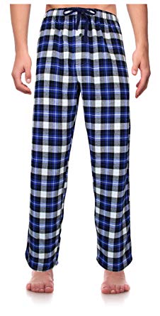 Casual Trends Classical Sleepwear Men’s 100% Cotton Flannel Pajama Pants,