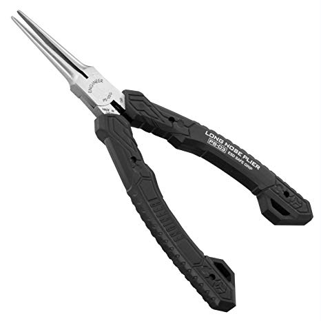 Precision Needle Nose Pliers (Long Nose Pliers), Pro Quality Made In Japan. Engineer Ps-03