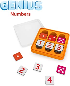 Osmo - Genius Numbers Game - Ages 6-10 - Math Equations & Confidence - For iPad or Fire Tablet (Osmo Base Required)