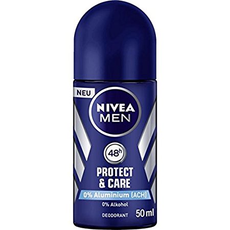 Nivea Men Protect & Care Aluminum Free 48h Deodorant Roll-On 50 ml / 1.7 fl oz