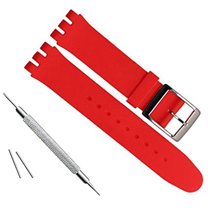 Replacement Waterproof Silicone Rubber Watch Strap Watch Band