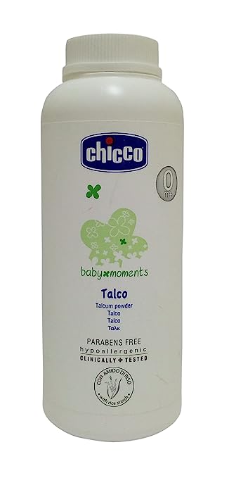 Chicco Baby Moments Talcum Powder, 150g Bottle