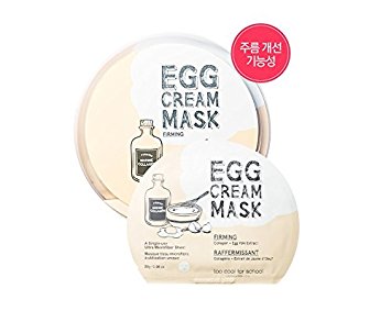 Too Cool For School Egg Cream Firming Mask Pack (5pcs) 2016 Upgrade