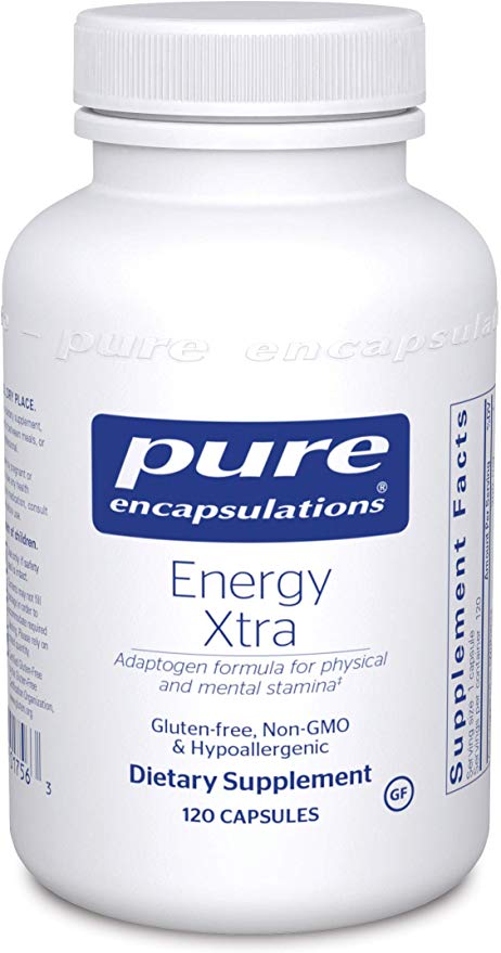 Pure Encapsulations - Energy Xtra - Energy-Promoting Adaptogen Formula* - 120 Capsules