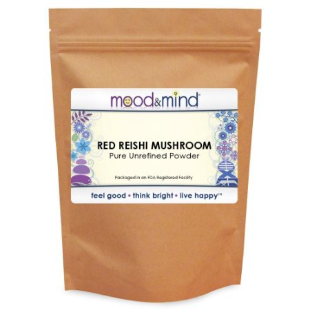 Red Reishi Mushroom Powder 1 lb. (16 oz) Pesticide Free