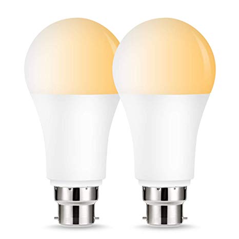 LOHAS Smart Light Bulbs, Tunable White(2000K-6500K) A60 B22 Dimmable LED Smart Bulb, 8W Equal 50W, Works with Amazon Alexa (Echo and Echo Dot), Google Home, 2Pack