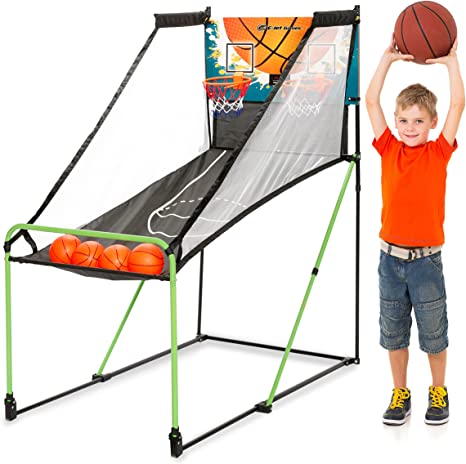 Basketball Arcade Game, Indoor Play Equipment - Sports Activities & Birthday Party Games for Kids