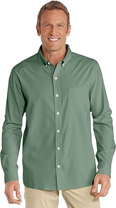 Coolibar UPF 50  Men's Sun Shirt - Sun Protective