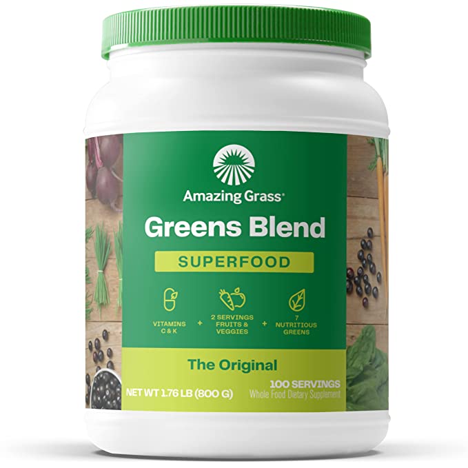 Amazing Grass Green SuperFood Drink Powder - 28 oz