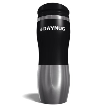 Travel Mug - Best Coffee and Tea Insulated Traveling Thermos Flask with No Spill Lid - Our Commuter Mugs Get Today 100 Money Guarantee - Top Stainless Steel 16 oz Drinking Bottle - Extra Ebook Included