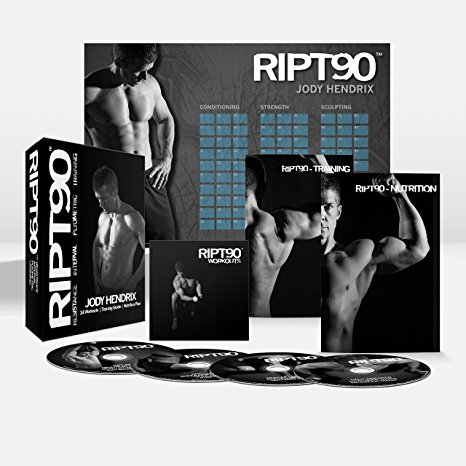 RIPT90: Get Ripped in 90 Days - Complete Home Fitness - 14 Workout Set