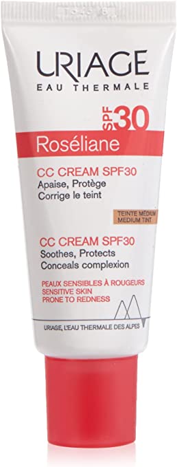 Uriage Roseliane SPF 30 Medium Tint CC Cream, 40 ml