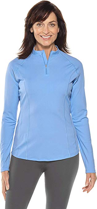 Coolibar UPF 50  Women's Long Sleeve Freestyle Rash Guard - Sun Protective