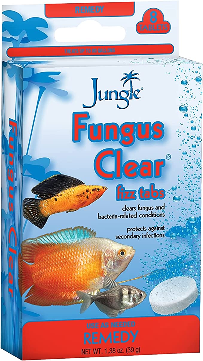 Jungle TB630W Tank Buddies Fungus Clear Tablets, 8-Count