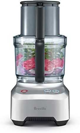 Breville BFP660SIL Sous Chef 12 Cup Food Processor, Silver, 18/8 Stainless Steel, 1000 W