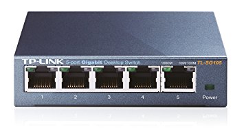 TP-LINK TL-SG105 5 Port Steel Gigabit Switch