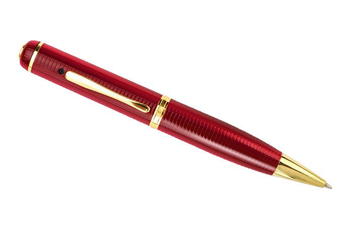 Q-See QPENRD, 720P DVR Camera Pen, Red