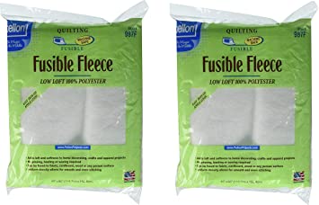 Fusible Fleece by Pellon: 45"x60", 2 Pack (New Version)