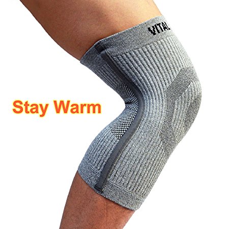 Vital Salveo-Compression Recovery Knee Sleeve/brace ST3-Stay Warm, Pain Relief, Protects Joint - Ideal for Sports and Daily Wear (X-Large)