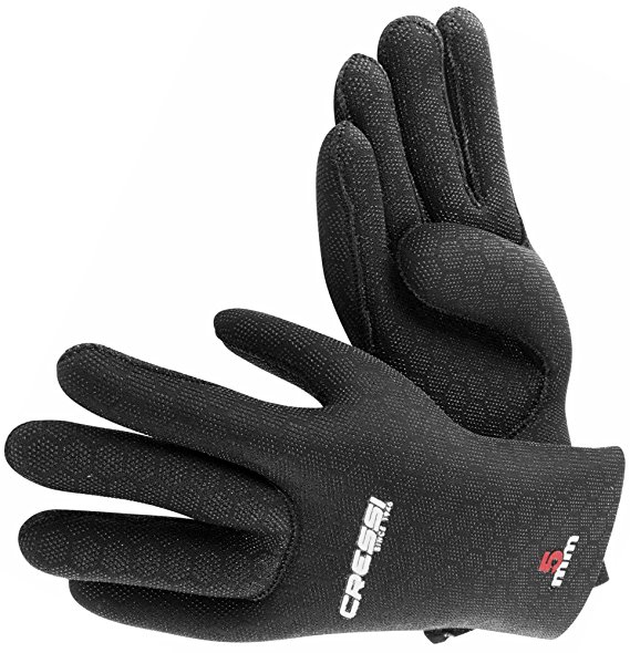 Cressi High Stretch Dive Gloves - Premium Neoprene Available 2.5 / 3.5 / 5mm