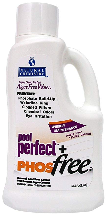 Natural Chemistry 05235 Pool Perfect Concentrate and Phos Free Pool Cleaner, 2-Liter