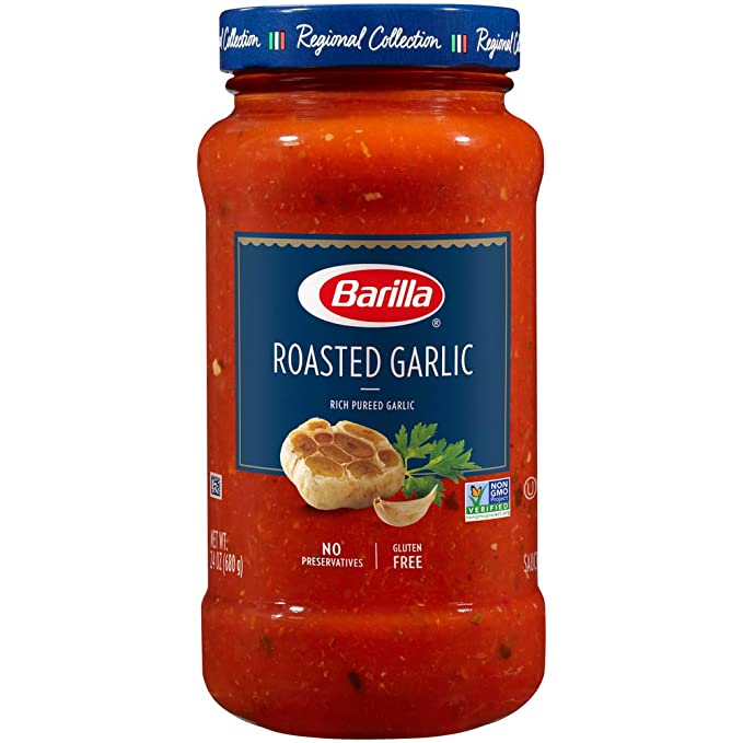 Barilla Pasta Sauce, Roasted Garlic, 24 oz