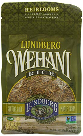 Lundberg Family Farms Wehani Rice, 16 Ounce (Pack of 6)