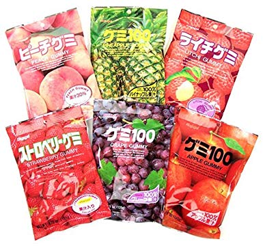 Kasugai Gummy Party Mix 6 Flavors