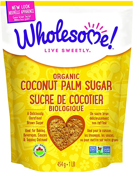 Wholesome Sweeteners Organic Sugar-Coconut Palm Sugar, 454G