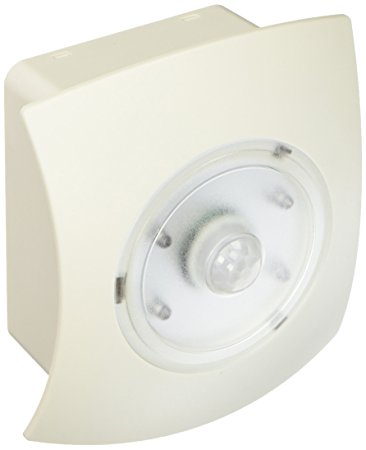 Xodus Innovations HS4835 Carlon Thomas and Betts Battery Operated LED Closet Light with Motion Sensor, White