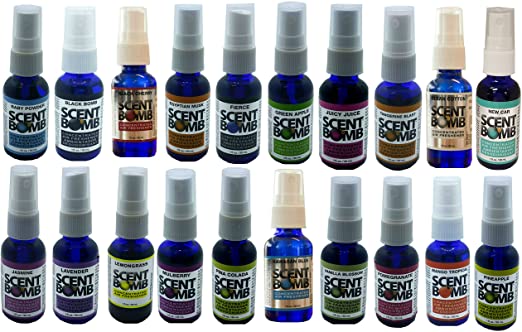 Super Strong Scent Bomb Car Home Air Freshener Highly Concentrated 1oz (5 Assorted Scents)