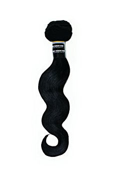 NEO 14” Inch Brazilian Body Wave Hair Extensions. Best Quality Virgin Remy Human Hair, Double Weft Weave, Natural Black Color. Real 7A Grade, 1 Bundle of 90g.