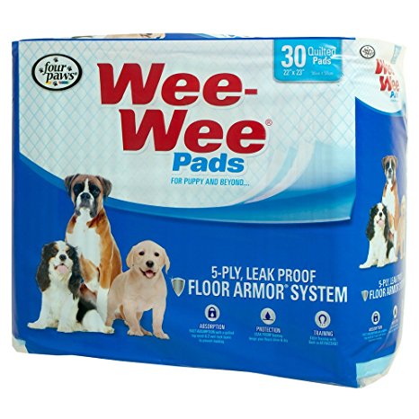 Four Paws Wee-Wee Standard Size (22" x 23") Training Pads