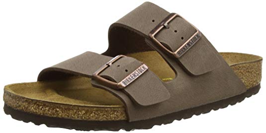 Birkenstock Unisex Adults’ Arizona Birko-Flor Nubuck Wide Sandals