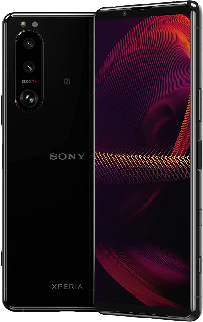 Sony Xperia 5 III XQ-BQ72 5G Dual 256GB 8GB RAM Factory Unlocked (GSM Only | No CDMA - not Compatible with Verizon/Sprint) International Version – Black