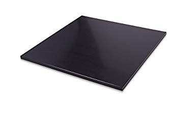 HDPE (High Density Polyethylene) Plastic Sheet 3/8" x 24" x 48" Black