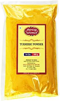 Spicy World Turmeric Powder (Ground), 14 Ounce
