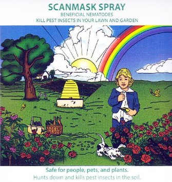 Dr. Pye's Scanmask 10 Million Live Beneficial Nematodes - New Easy Spray Formula