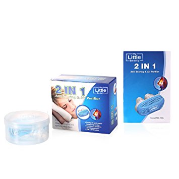 MY LITTLE BEAUTY 2 in 1 Anti Snoring aids - Nose Vent for Instant Snore Relief and Comfortable Sleep
