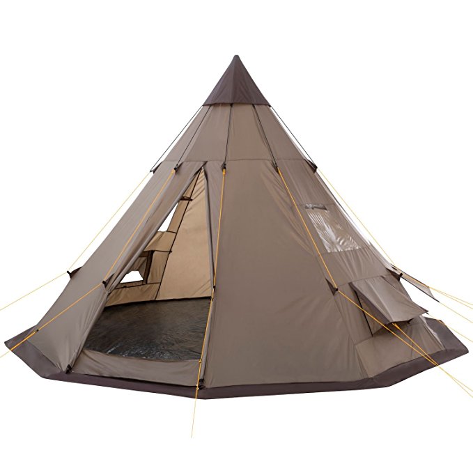 CampFeuer - Teepee Tent, Tipi brown