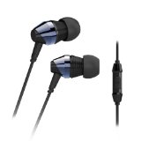 MEE audio M-Duo Dual Dynamic Driver In-Ear Headphone with Inline Microphone and Remote Blue