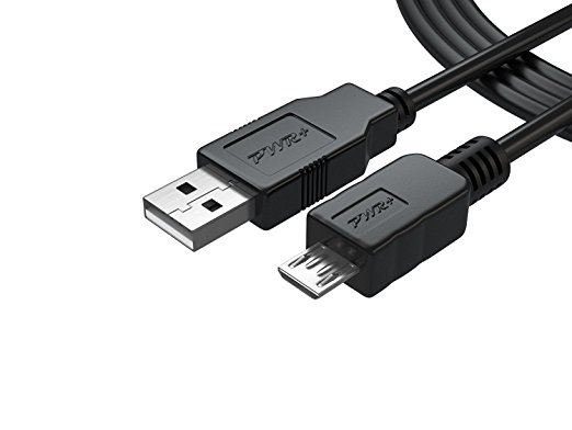 [UL Listed] Pwr  10 Feet USB Power Cable for Fire TV Stick Intel Computer, Roku, Chromecast and Azulle Quantum Access Asus VivoStick Mini, Cloud Cam PC Data Sync Charging Cord