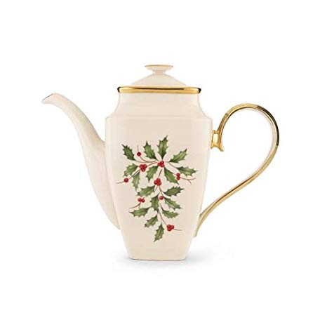 Lenox Holiday Coffeepot, Square